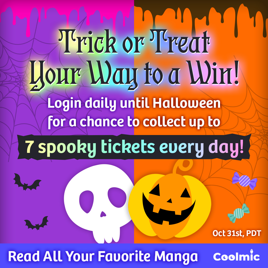 Free Tickets Everyday with our Limited Time Halloween Login Bonus!